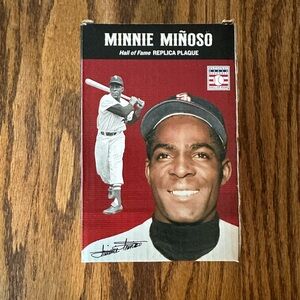 New Chicago White Sox Minnie Miñoso Hall of Fame Replica Plaque